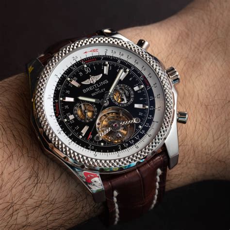 bentley breitling tourbillon clock|Breitling professional for Bentley.